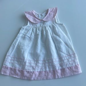 Pink and White Dress for Baby Girl